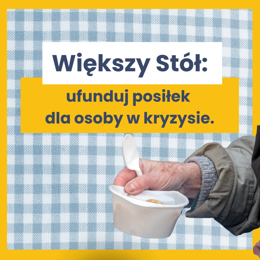 Zdjęcie: Większy Stół: Pomóż nam głodnych nakarmić